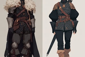 dnd character art and dnd character art