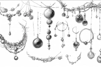 draw any type of complexity jewelry sketch