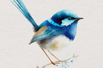 create realistic animal illustration