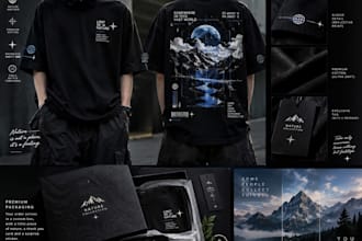 design modern t shirt for you