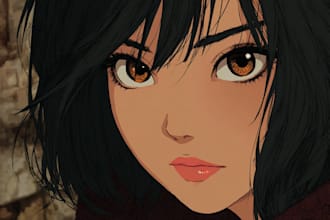 illustrate your anime or roleplaying character oc