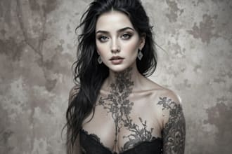 make a traditional japanese irezumi tattoo