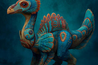 design an amazing creature design, digital illustrations