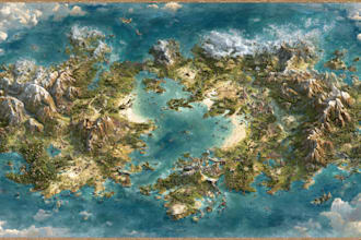 make an amazing world or regional custom fantasy map