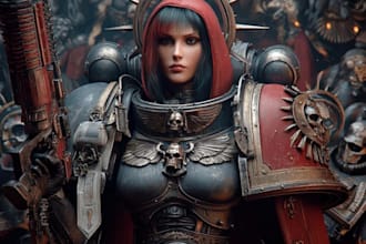 design your warhammer 40k and fantasy miniatures