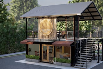 do interior design, 3d modeling, photorealistic rendering, cad drawings