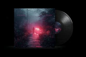 design album cover or single cover art