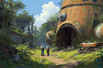 paint an environmental concept art