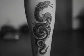 create for you an individual sketch of a tattoo