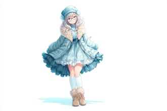 draw a fabulous character in manga style