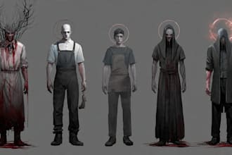 do dark art illustration