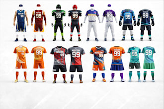 do the 2d and 3d uniform mockups