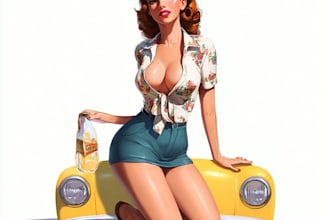 do an pin up girl and pin up girl