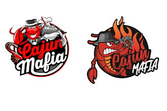 design meaningful seafood, lobster logo
