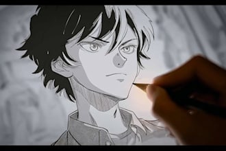 draw anime and manga art