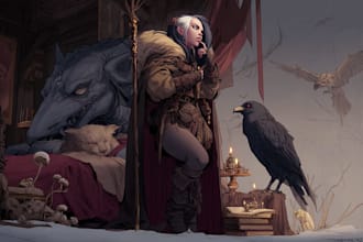 create stunning fantasy illustrations and artwork