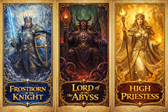 design fantasy, sci fi, horror and dystopian book cover art