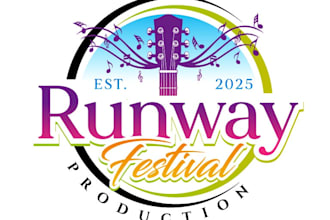 design a custom luxury music festival logo