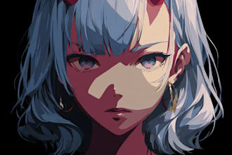 draw an anime character