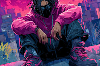 do premium hip hop album cover design