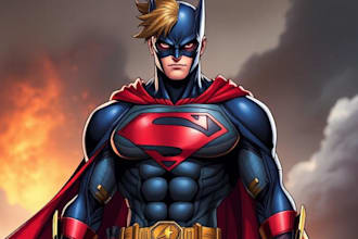 design you a character or superhero