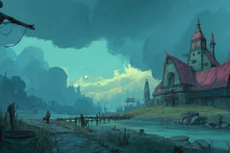 create concept art and illustration