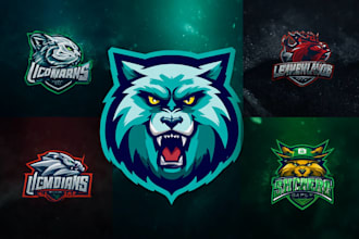do gaming mascot sports logo design