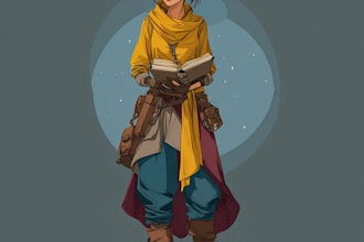 illustrate your ocs, dnd characters or any other type of illustrations