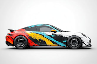 professional vehicle wrap design, car wrap