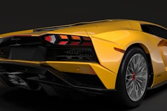 model car and vehicles in blender for game and animation, interior car rendering