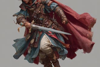 dnd character art and dnd character art