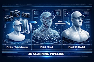 develop computer vision based 3d scanning 3d reconstruction