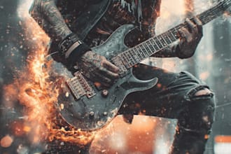 design album cover design, album cover art, music cover art