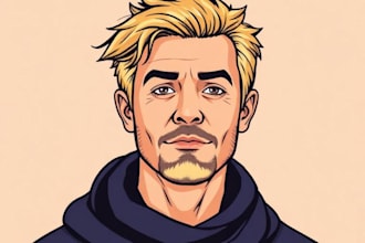 do a vector portrait for you