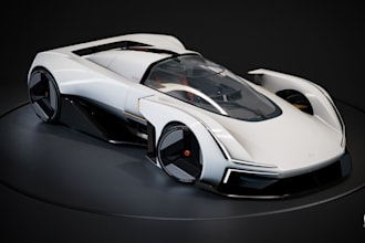 model modern racing car, gtav mod, hypercar aesthetic, car tunning for printing