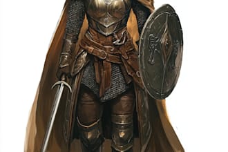 dnd, fantasy character and dnd character