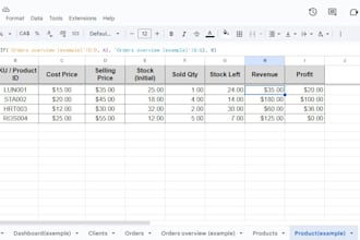clean and organize your data