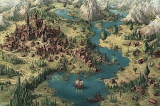 draw you rpg fantasy map