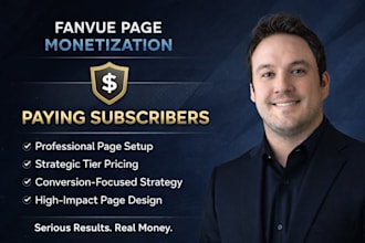 do professional highly skilled setup fanvue page