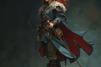 draw any fantasy character you imagine