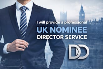 provide a professional UK nominee director service