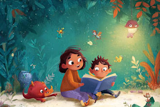 children story book illustration children story book
