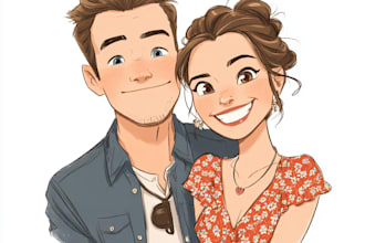 draw disney portrait cartoon character,illustration art