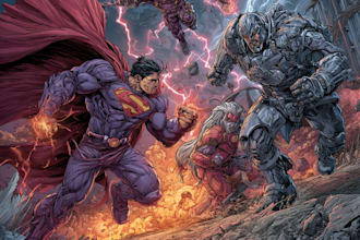 create comic book illustration with comic book illustrator