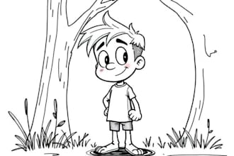 sketch your cartoon character