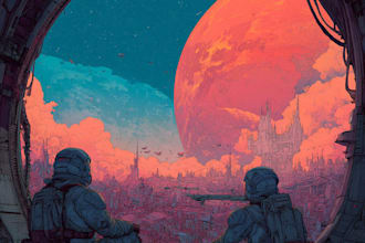 sci fi illustration and sci fi art