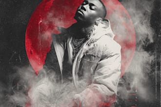 design music album cover , single or mixtape artwork