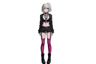 create custom danganronpa style character