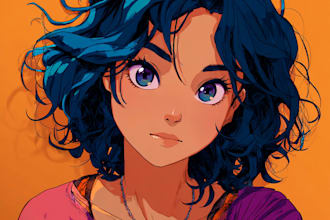 draw anime portrait or orginal character avatar