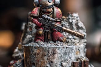 paint your miniatures of warhammer 40k,sigmar and dnd